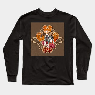 Cute little Beagle. Long Sleeve T-Shirt